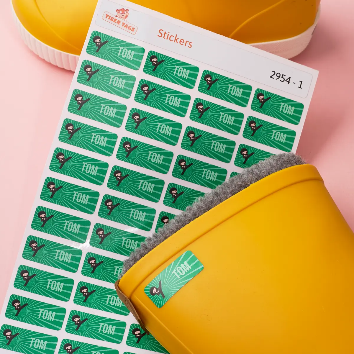 Name Stickers On School Uniforms